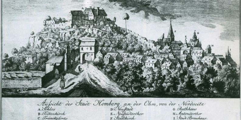 Kupferstich von J. Chr. Berndt um 1780/1800, nach Zeichnung von A.J.G. von Spittal de Krechting