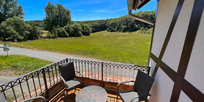 Balkon Wohnung 1 in der Alten Pletschmühle