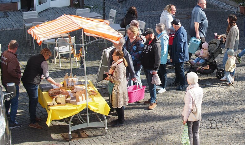 Großer Andrang beim Haarhäuser Brot