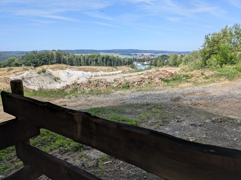 Blick in die Sandgrube Rysse