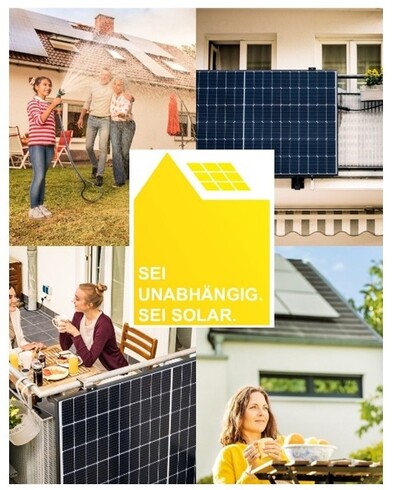 Plakat Solarkampagne