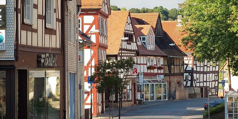 Fachwerkaltstadt- Zeigt eine vergrößerte Version