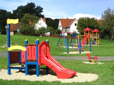 Spielplatz am Helleracker- Zeigt eine vergrößerte Version