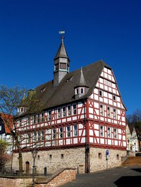 Rathaus Homberg- Zeigt eine vergrößerte Version