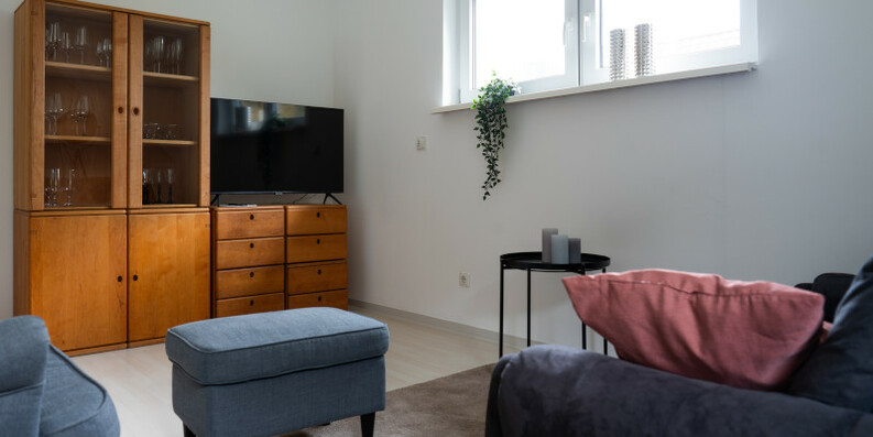 Ferienwohnung Kasseckert Wohnzimmer