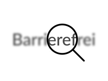 Logo Barrierefreiheit- Zeigt eine vergrößerte Version